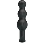PRETTY LOVE - VIBRADOR ANAL SIDNEY 10 VIBRAÃÃES PRETO
